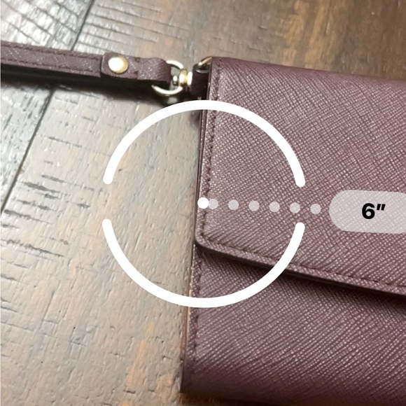 Kate Spade Purple wristlet - Picture 5 of 8